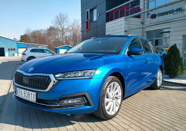 Skoda Octavia cena 109500 przebieg: 55000, rok produkcji 2022 z Skawina małe 191